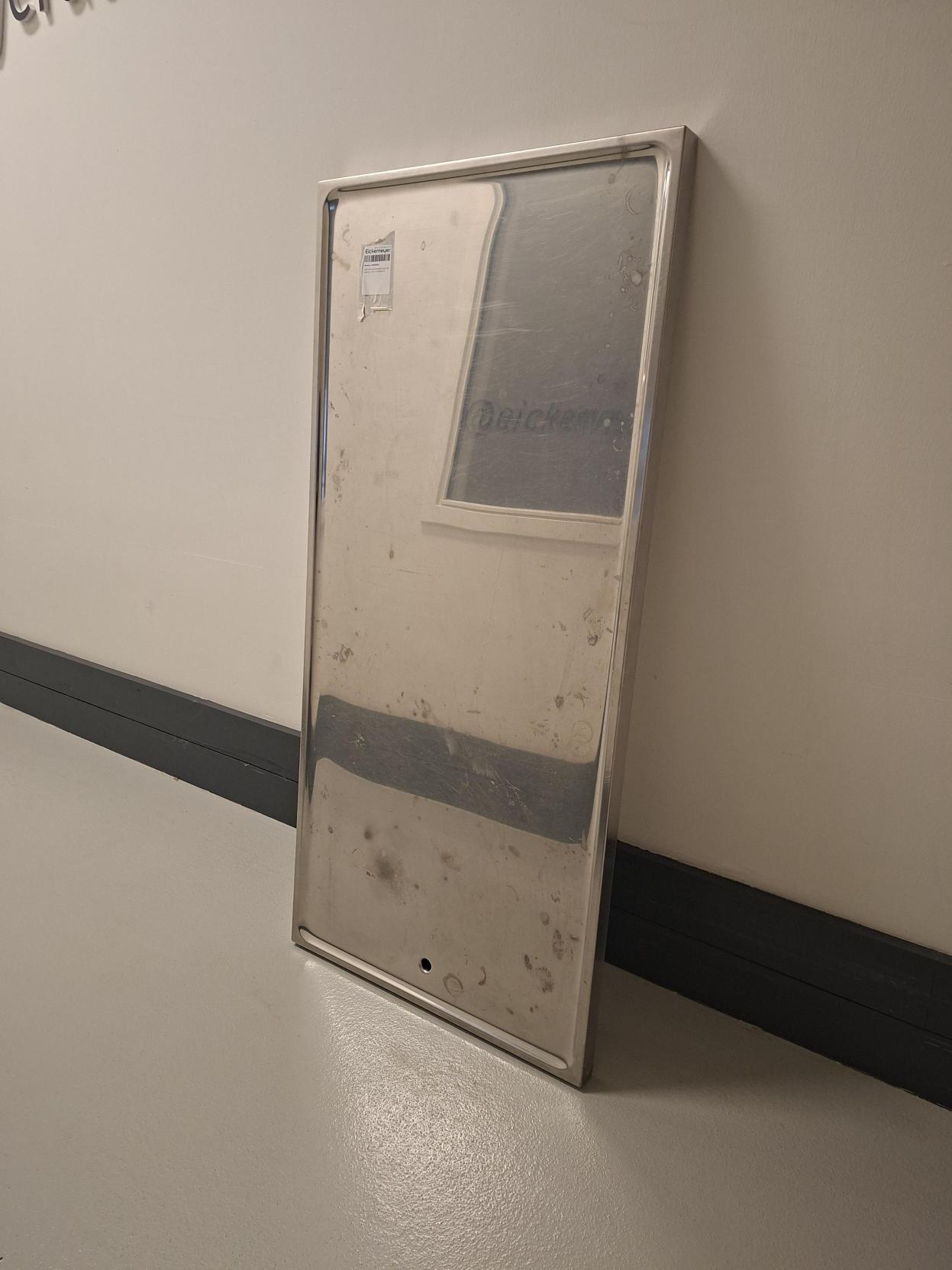 Brugt Operations bordplade Rustfri stål plade 60 x 130cm. Til saksebord ll